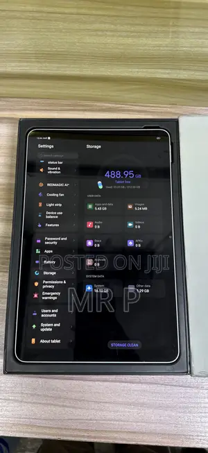 ZTE Nubia Red Magic Gaming Tablet Pro 512 GB Red