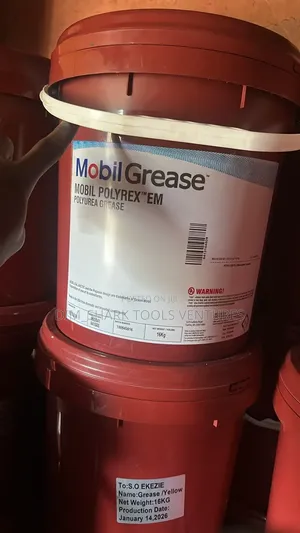 18kg Pail of Mobil Polyrex EM High-Performance Industrial Grease