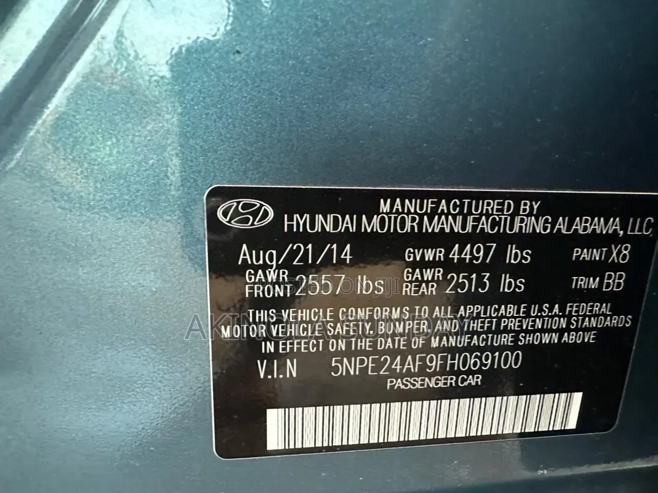 Hyundai Sonata 2015