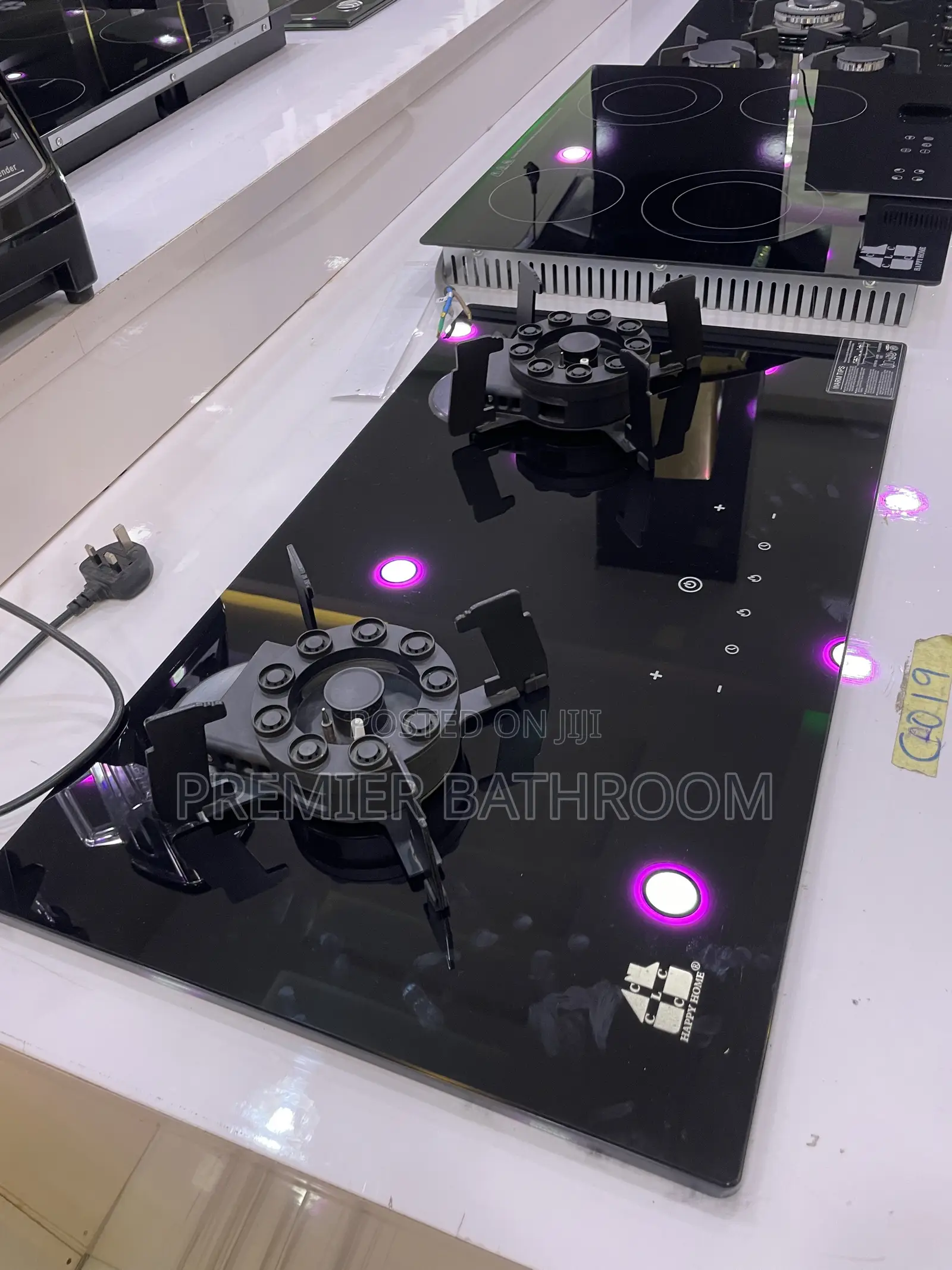 2 Burners Gas Cooker With Soft Touch
