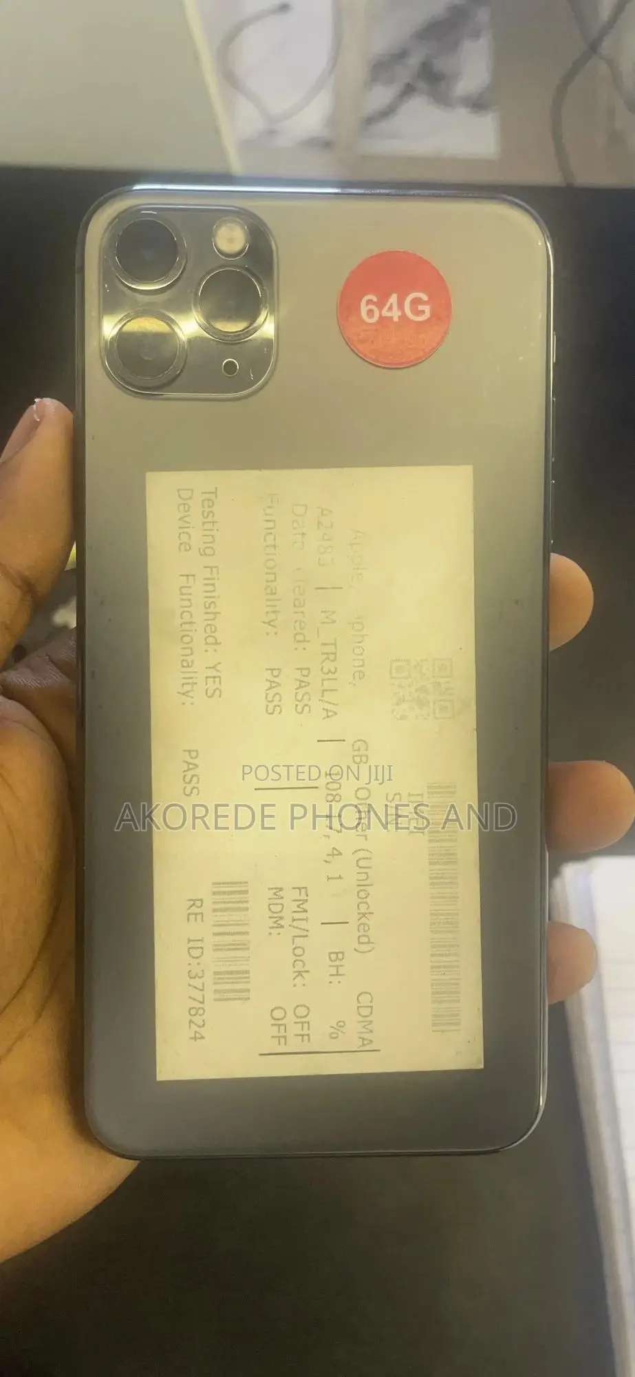 Apple iPhone 11 Pro Max 64 GB Black