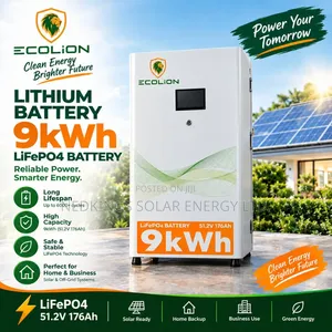 9kwh 48V EcoLion Lithium Battery