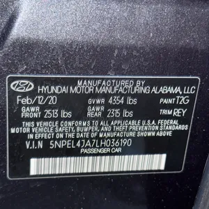 Hyundai Sonata 2021 Gray