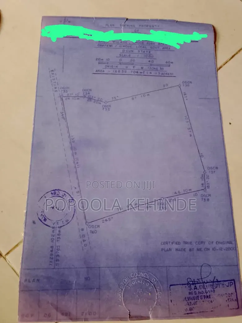 2 Acre Dry Land Akibo Village