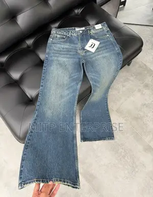 Men High Quality Bootcut Jeans