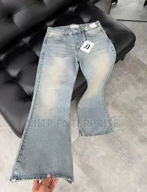 Men High Quality Bootcut Jeans