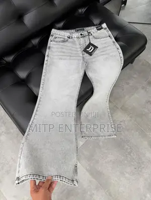 Men High Quality Bootcut Jeans