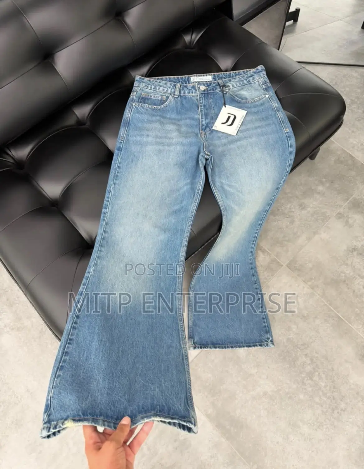 Men High Quality Bootcut Jeans