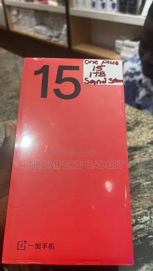 New OnePlus 15 1 TB Black