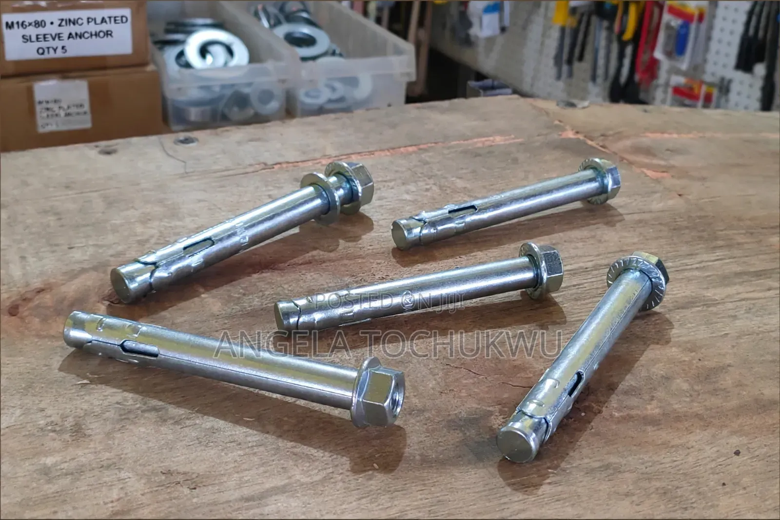 Sleeve Anchor Bolt M16*80 Bulk Carton October