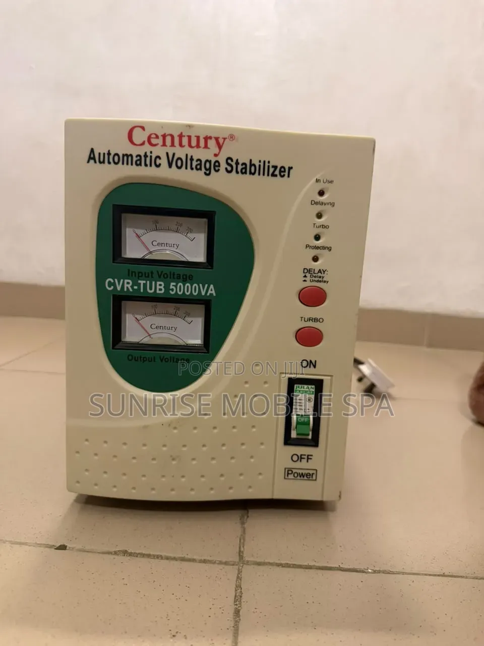 Century Automatic Voltage Stabilizer 5000va