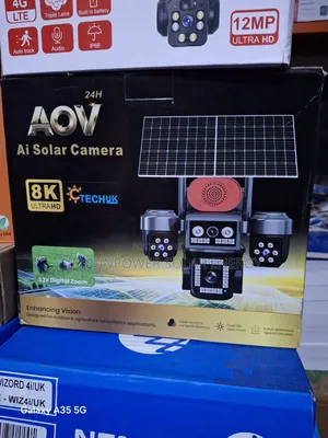 Love Ai Solar 24/7 Security Camera System With Alarm