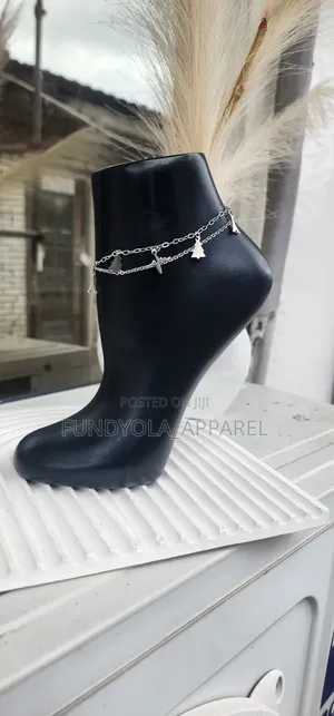 Beautiful Anklet Layered Charmed Leg Chain