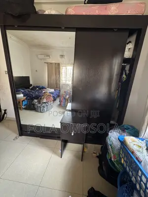 Massive Wardrobe With Mirror