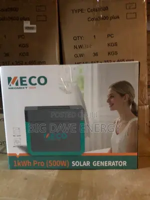 Meco 1kw Pro 500w Solar Generator