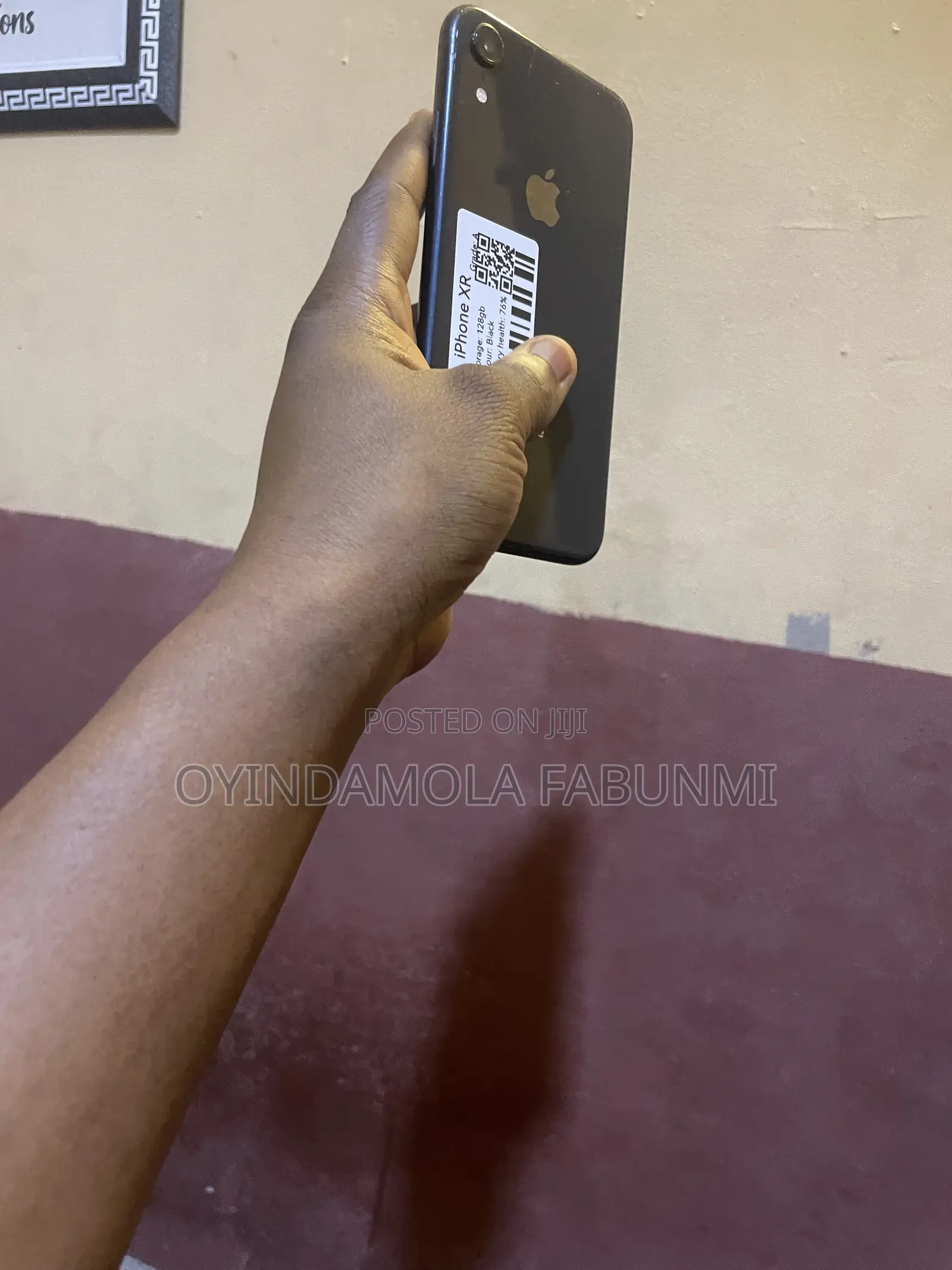 Apple iPhone XR 64 GB Black