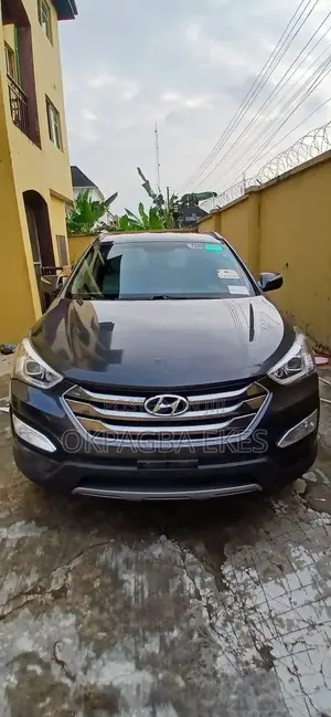 Hyundai Santa Fe SE AWD 2016 Blue