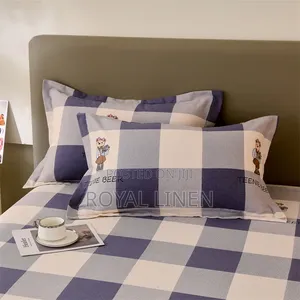 Duvet Cover Set With 4 Pillowcase