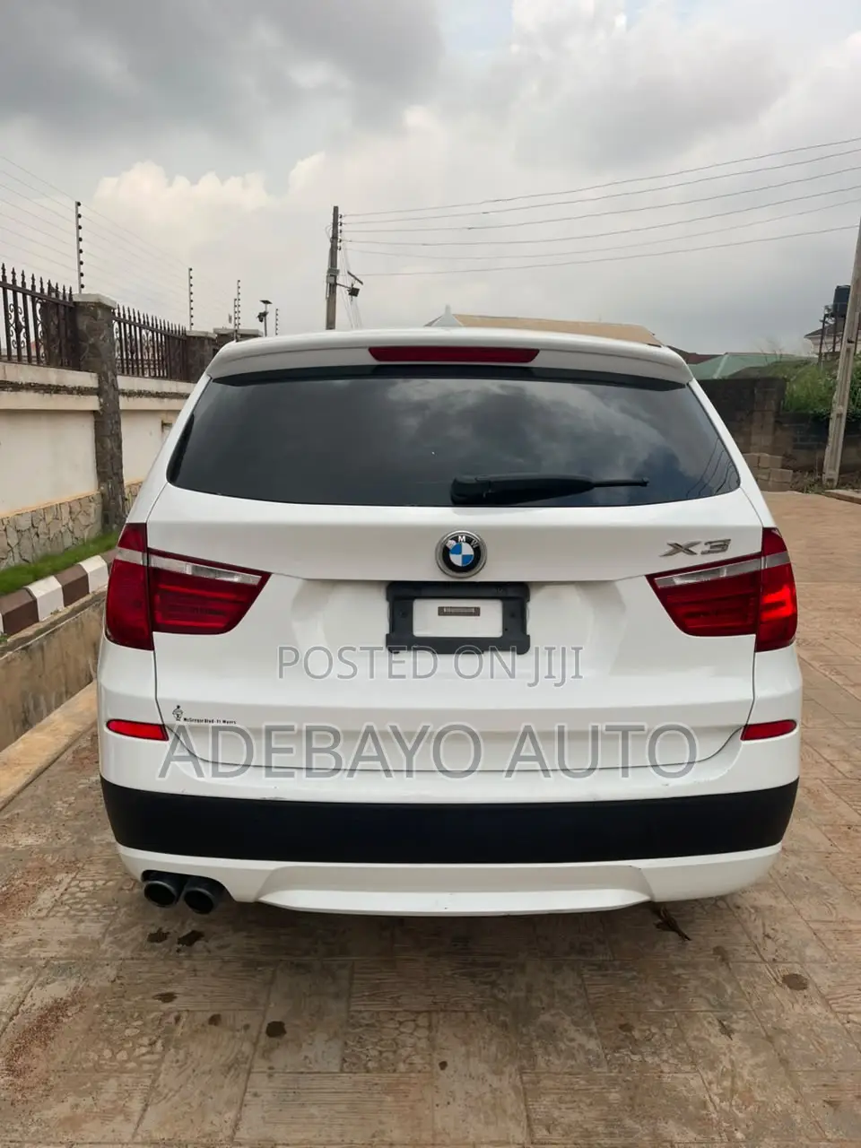 BMW X3 2012 White