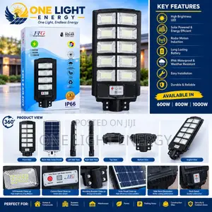 10 Eyes All-in-One Solar Street Light