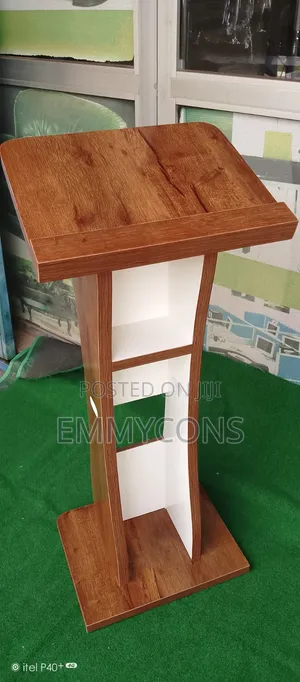 Quality Wooden Pulpit With Handle