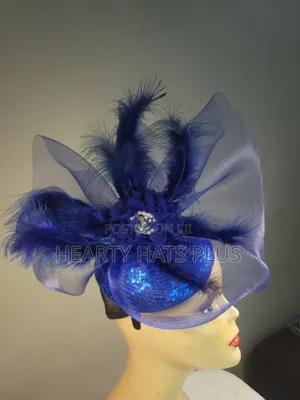 Women’s Fascinator Hat for Weddings, Church Parties