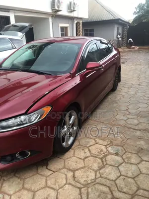 Ford Fusion Titanium 4dr Sedan w/EcoBoost (2.0L 4cyl Turbo 6A) 2014 Red
