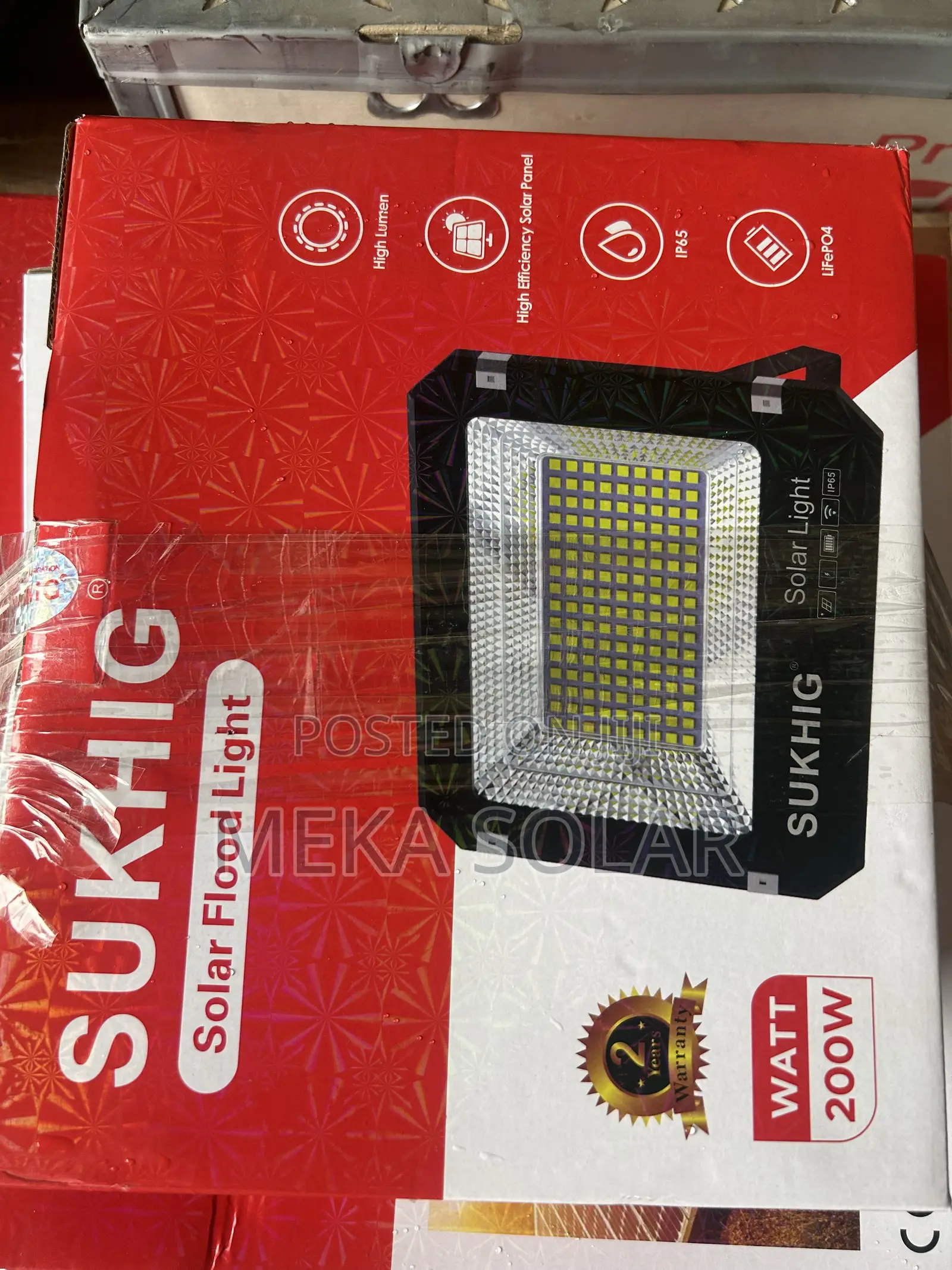 Solar Flood Light 200w - Sukhig