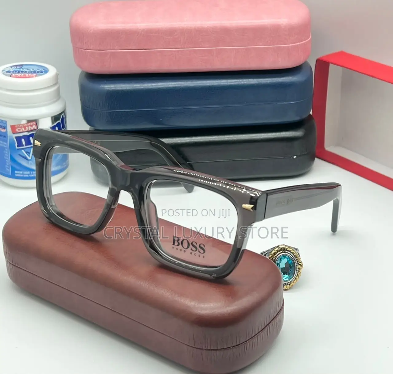 Hugo Boss Quality Luxury Men Frame Glasses