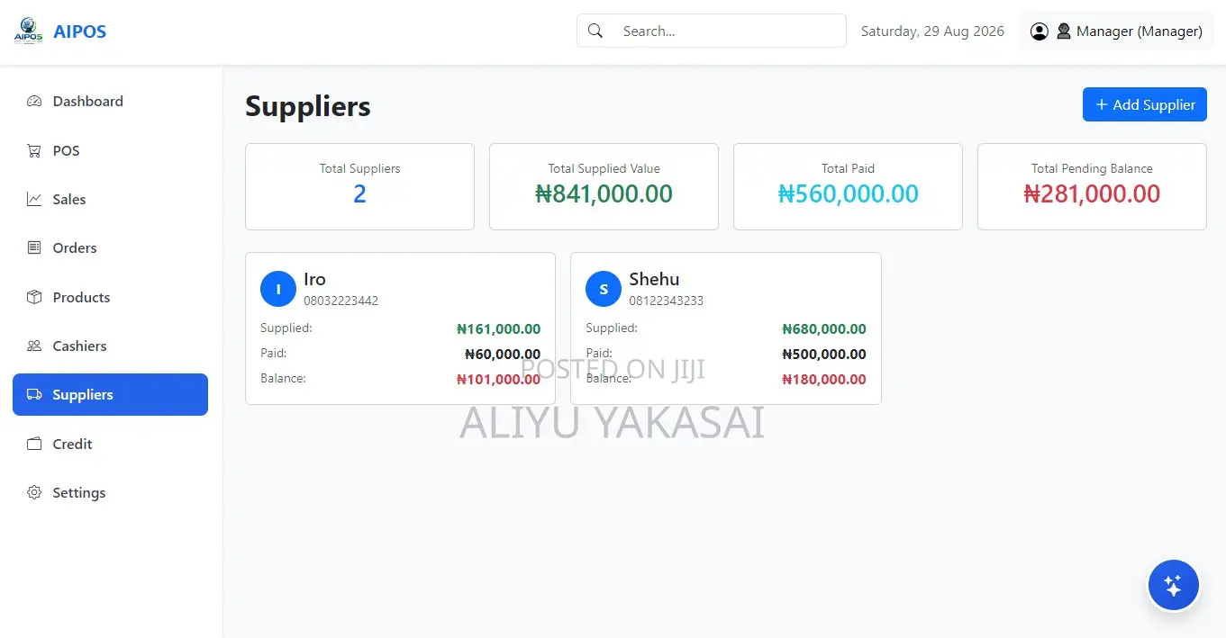 Point of Sale Software