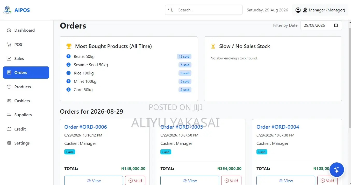 Point of Sale Software