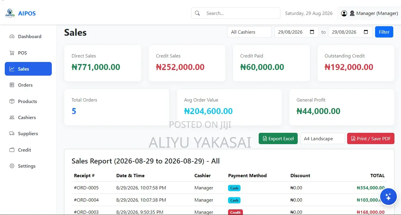 Point of Sale Software