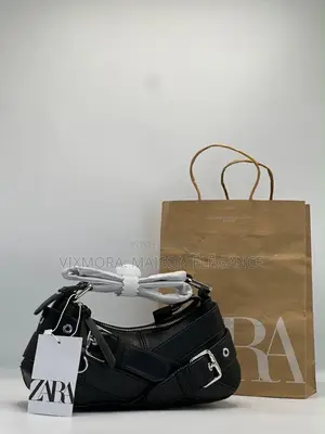 Zara Flap Retro Buckle Bag