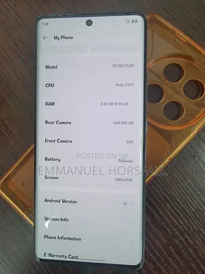 Tecno Camon 30S Pro 256 GB Black