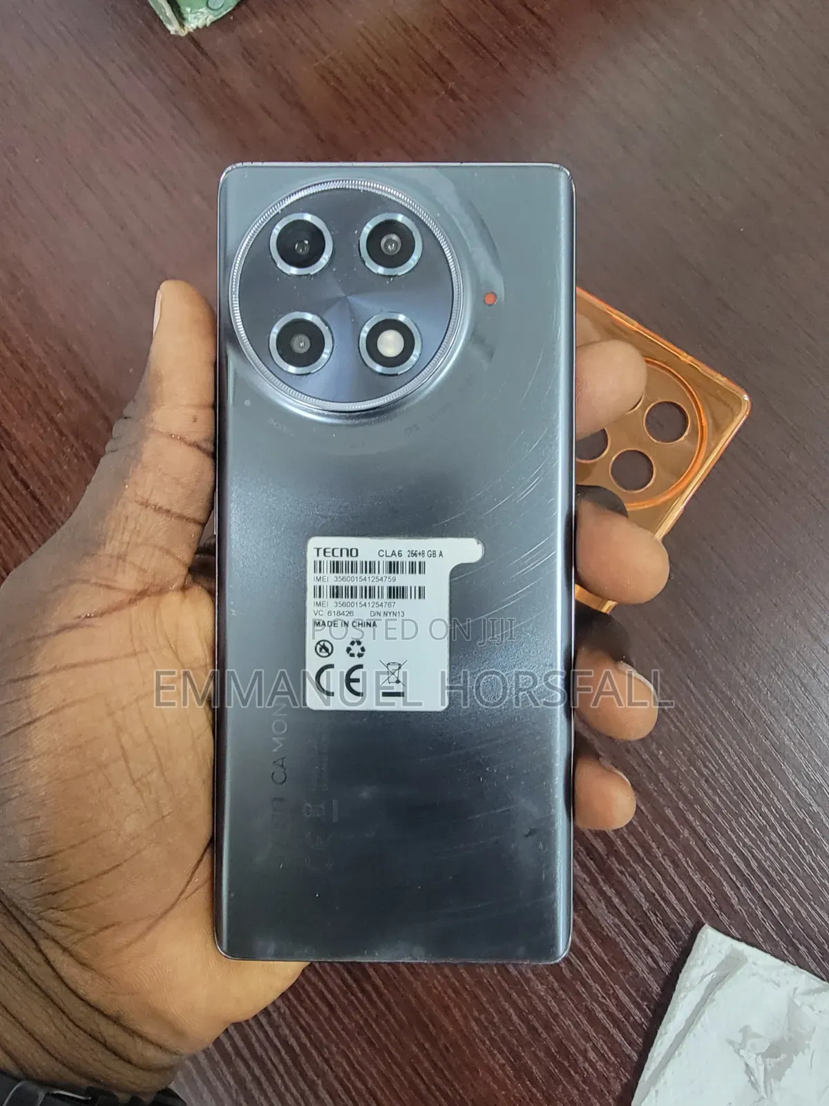 Tecno Camon 30S Pro 256 GB Black