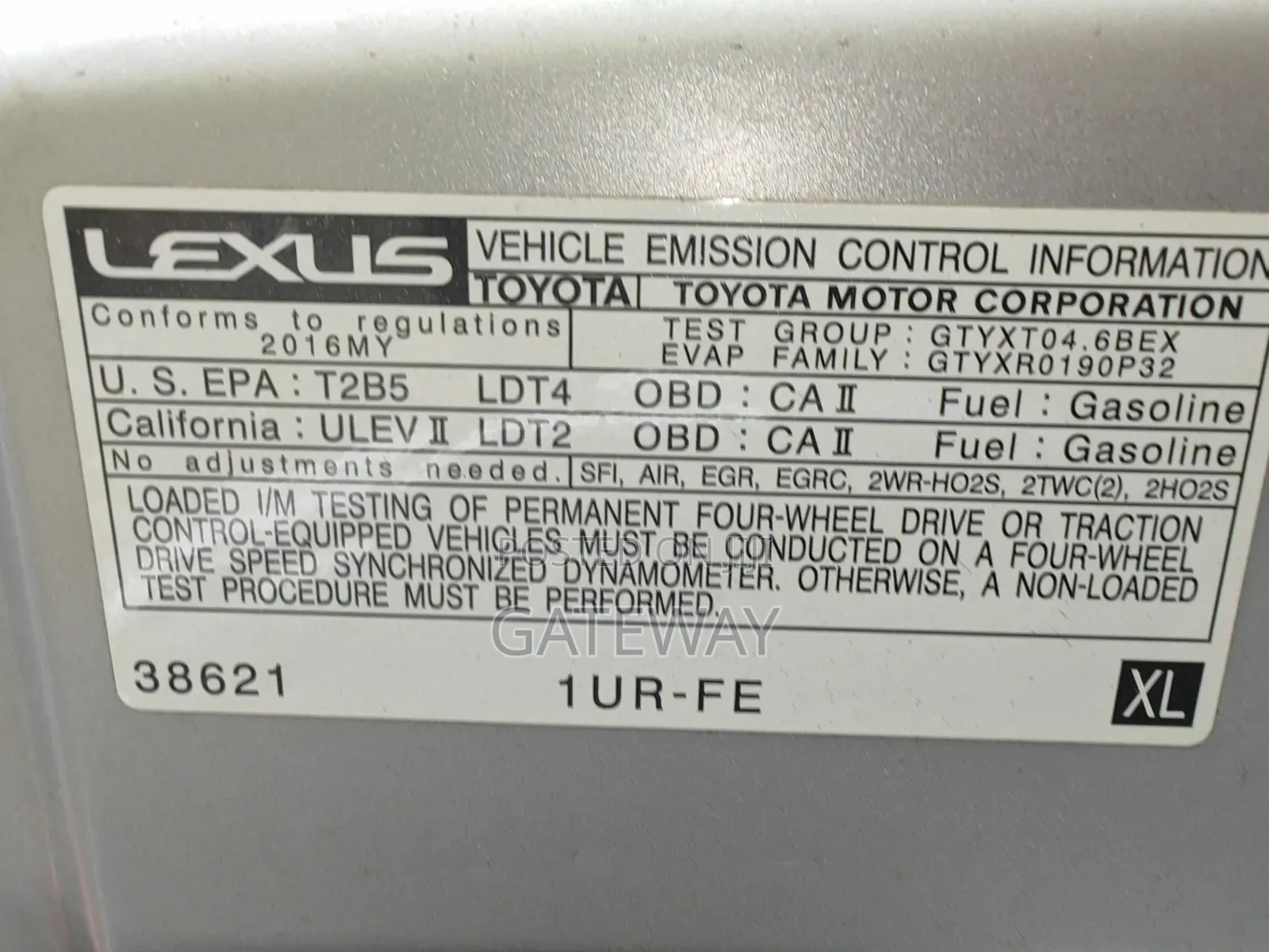 Lexus GX 2016 Silver