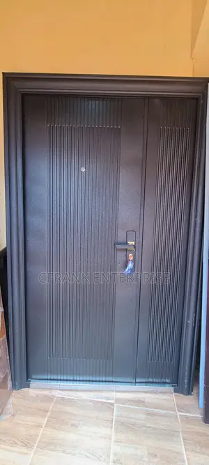 Original Jiuhua 4ft Double Steel Security Door - Luxury Entrance Door