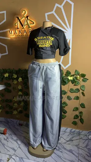 Unisex Wide-Leg Joggers | Stylish Palazzo