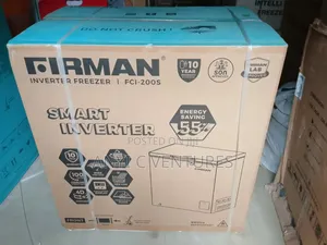 FIRMAN 200ltes Inverter Freezer