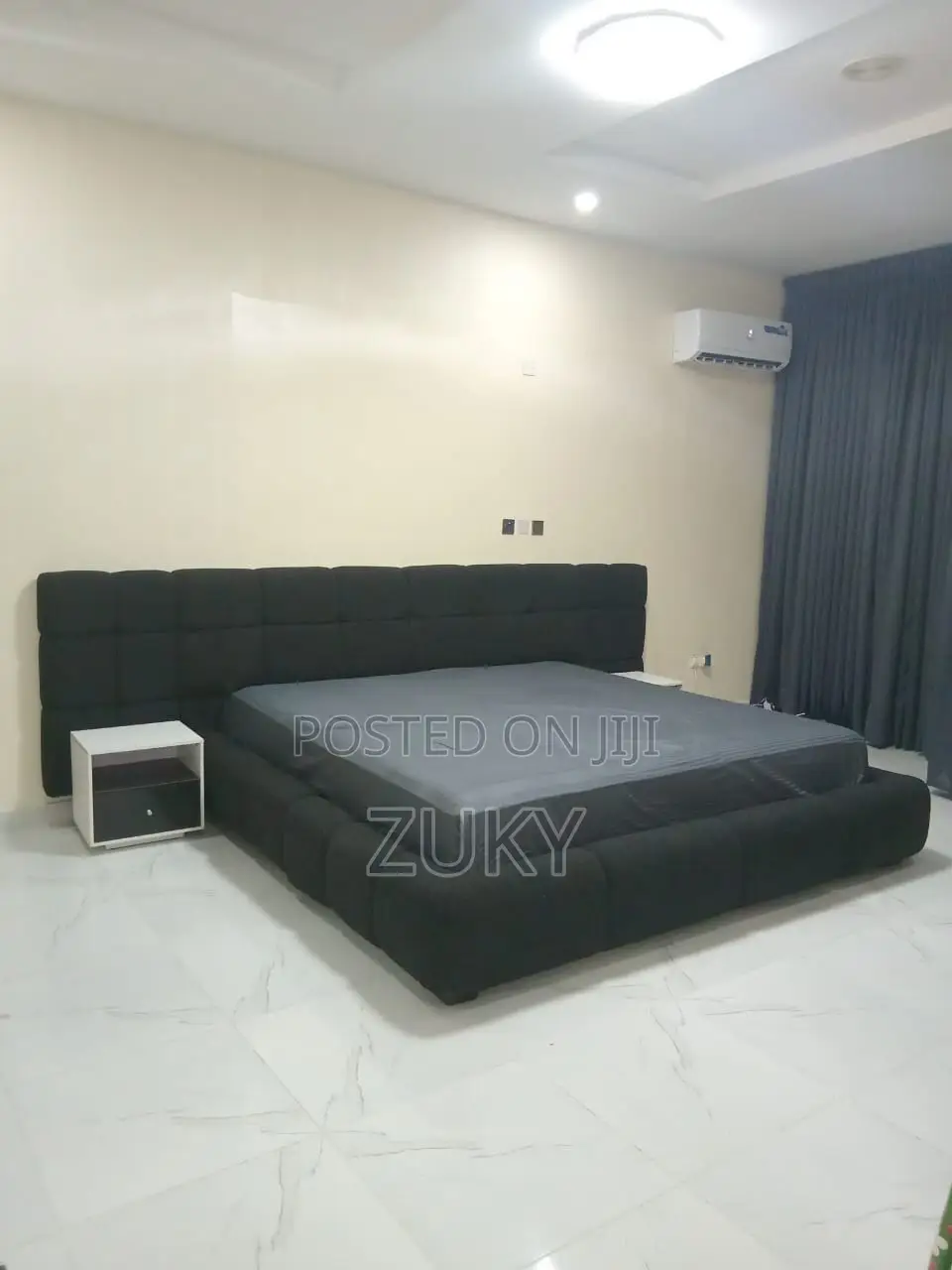 FurnitureLuxury Modern Upholstered Bed