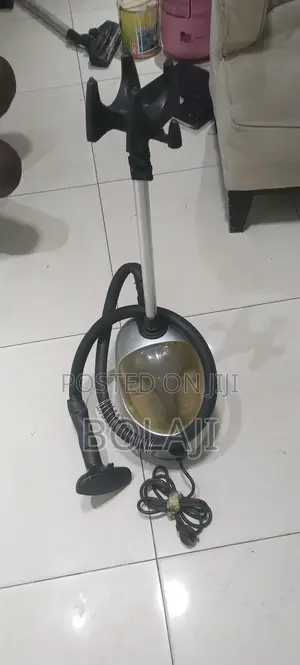 Used Standing Garment Steamer With Hanger Stand