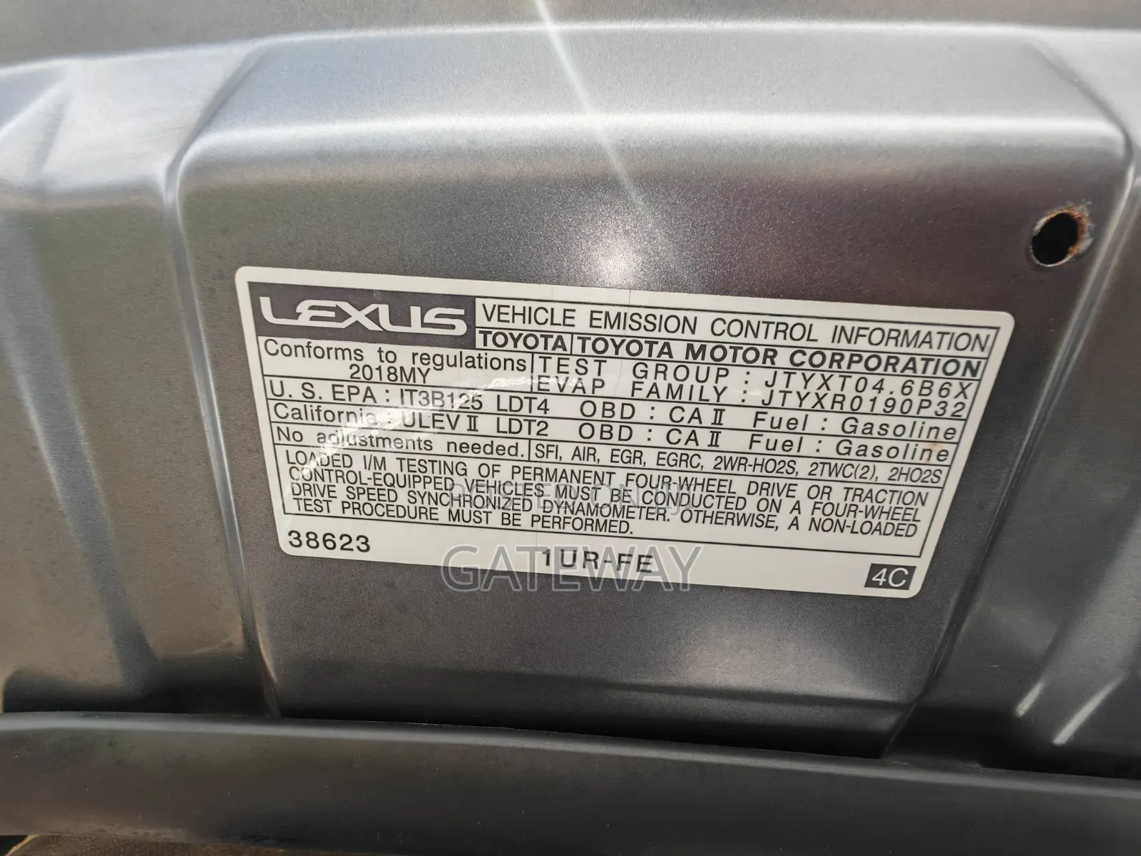 Lexus GX 2018 Gray