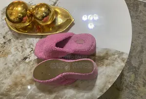 Pink Wedge Heel