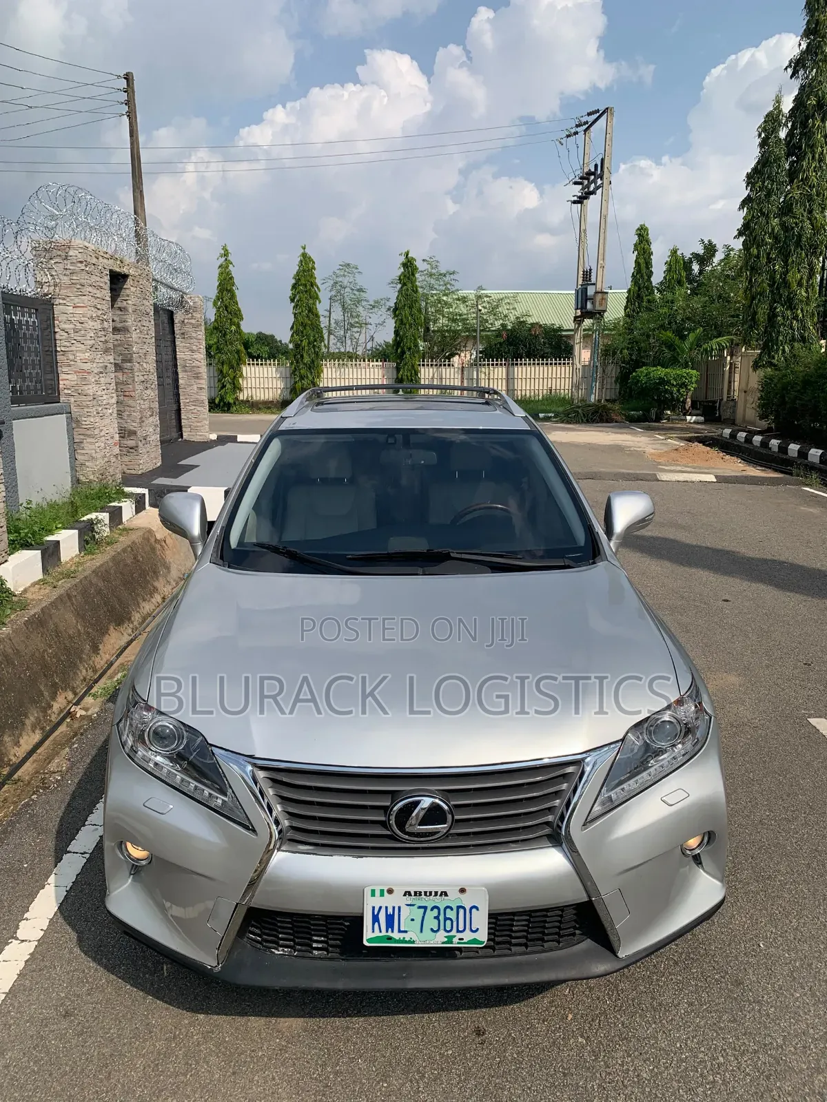 Lexus RX 350 AWD 2012 Silver