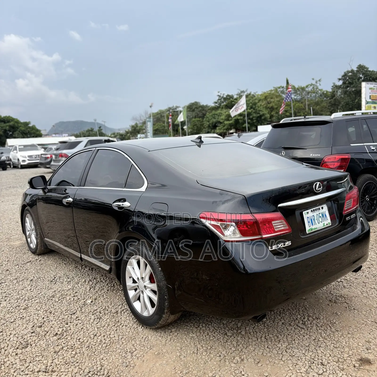 Lexus ES 350 2012 Black