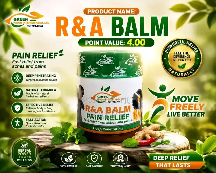 R&A BALM for Pain Relief