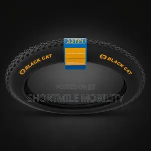 Black Cat Bicycle E-Bike Tyre — 26×2.125 / 20×1.95