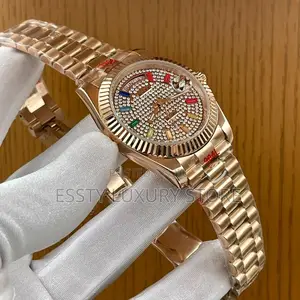 Original Quality Luxury Rolex Iced Automatic Engine Watch
