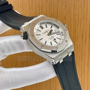 Automatic Quality Luxury Audemars Piguet Rubber Strap Watch