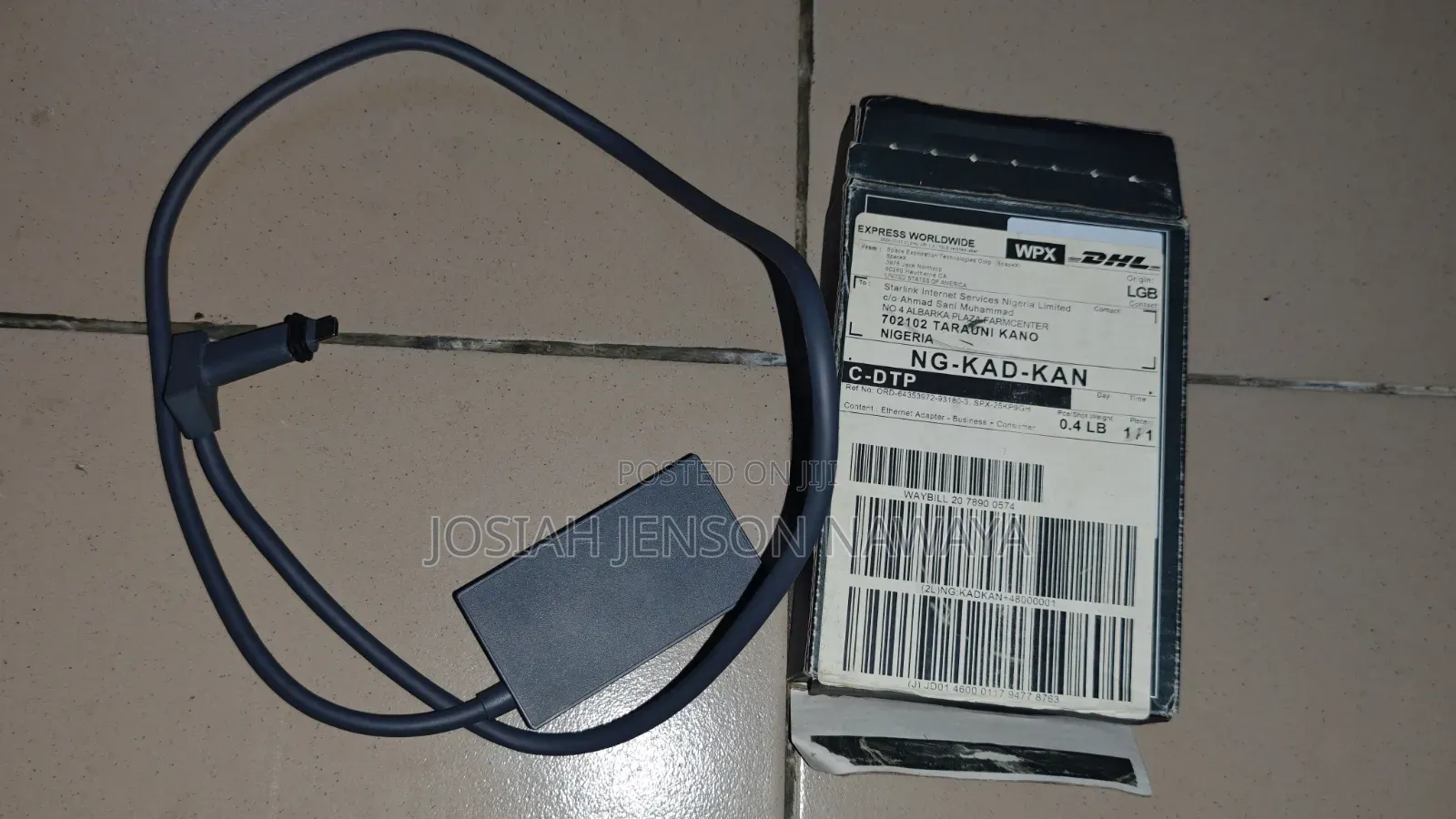 Starlink Mesh/Router, Cable and Wifi Adapter